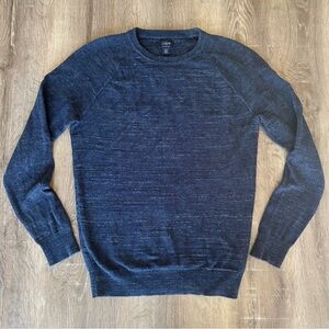 J. Crew Super Soft Men’s Navy Crewneck Classic Sweater XS